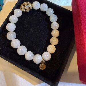 BudhaGirl MINERVA BRACELET - Rainbow Moonstone